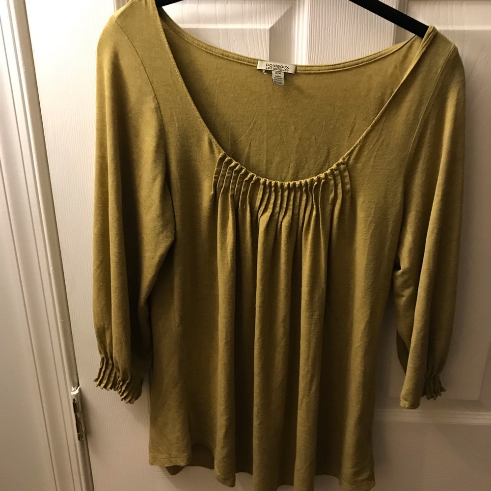Anthropologie Modal Tunic Shirt (Bordeaux brand)